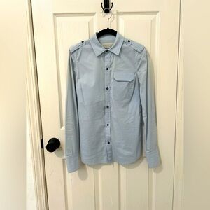 A.L.C. Button Down Cotton Shirt Size 2
